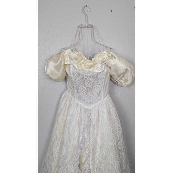 Vintage Gunne Sax Romantic Renaissance Off Shoulder  Bridal Collection  26W - Picture 10 of 12